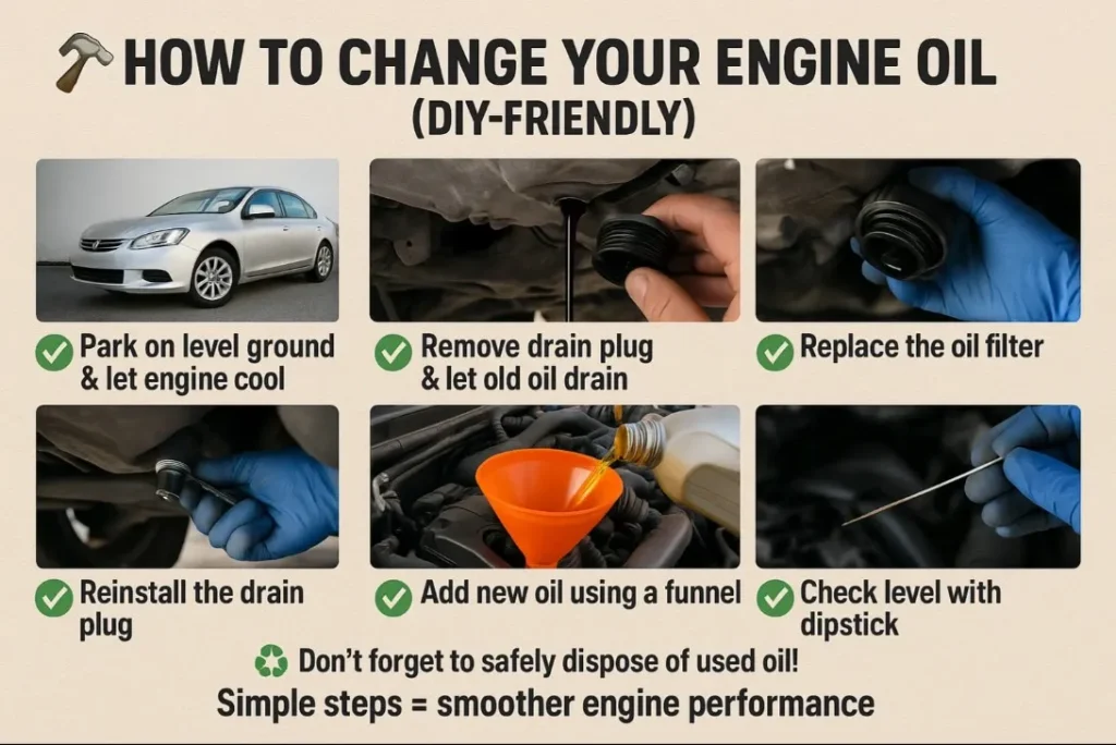 How to Change Engine Oil