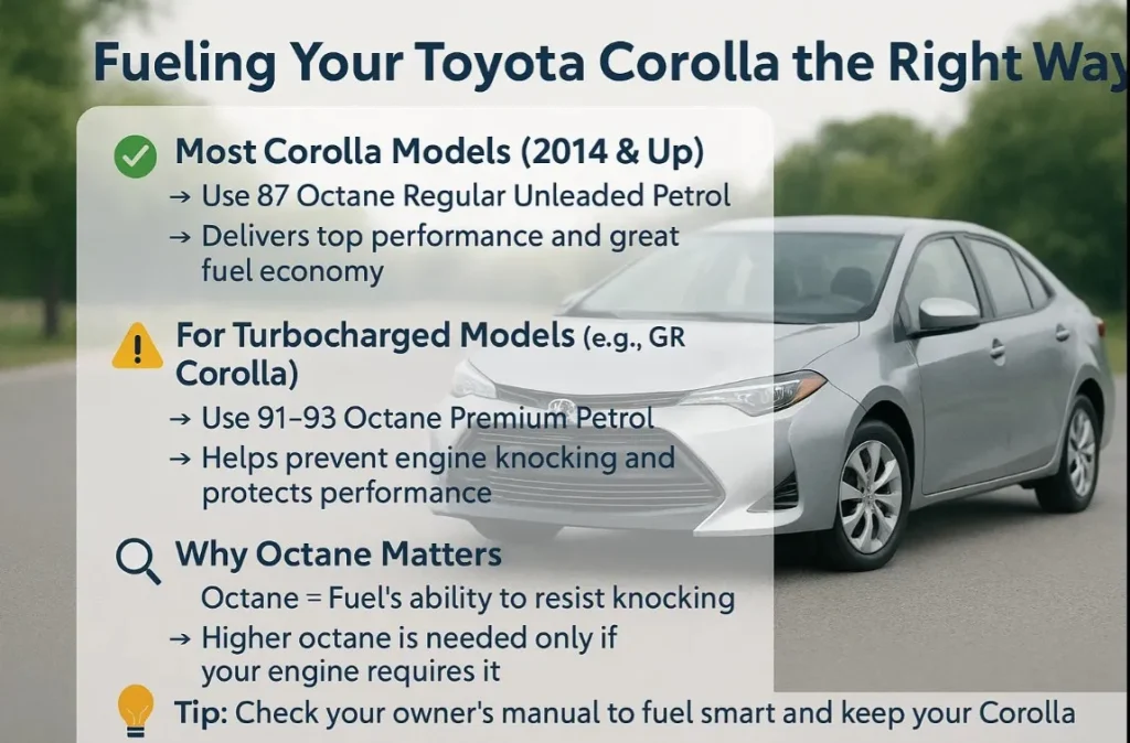 Understanding Toyota Corolla’s Fuel Requirements