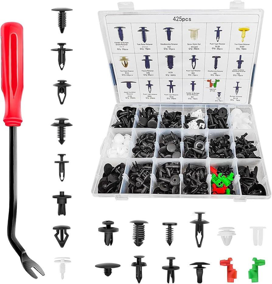 Universal Door Trim Panel Clip Set for Car