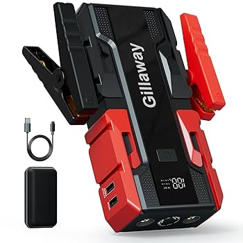 Battery Charger Jump Starter Portable