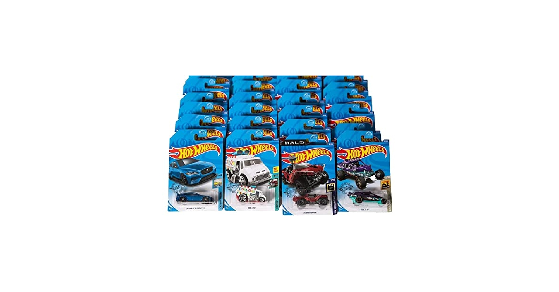 Hot Wheels 24-Car Assortment: Unbox Excitement 2014+